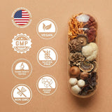 VITAL NUTRITIVE Mushroom Complex bottle on a kitchen counter