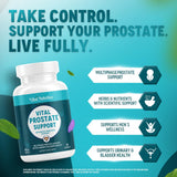 VITAL NUTRITIVE Saw Palmetto Prostate Support side view