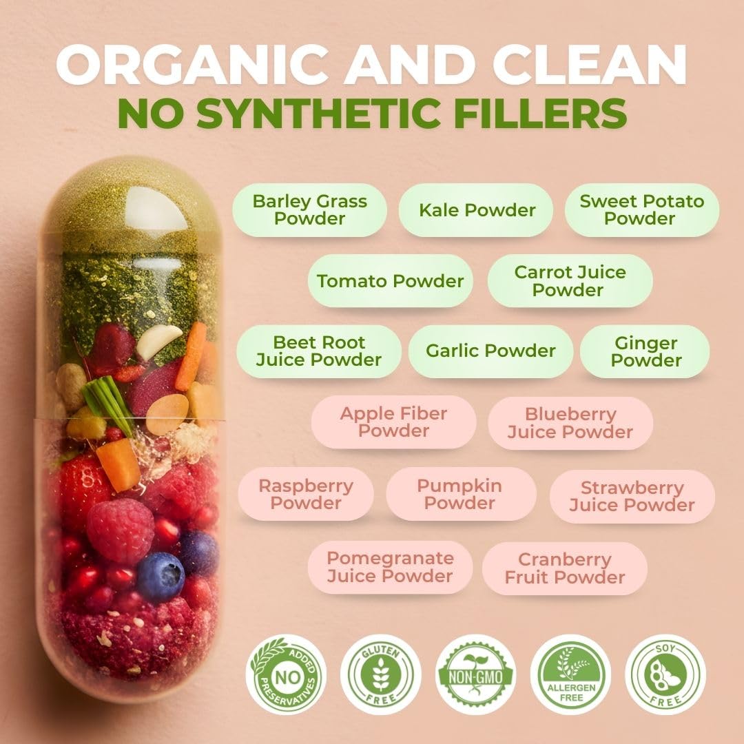 VITAL NUTRITIVE Super Fruits and Vegetables ingredients list