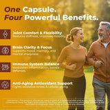 VITAL NUTRITIVE Turmeric Curcumin Capsules 655mg with BioPerine