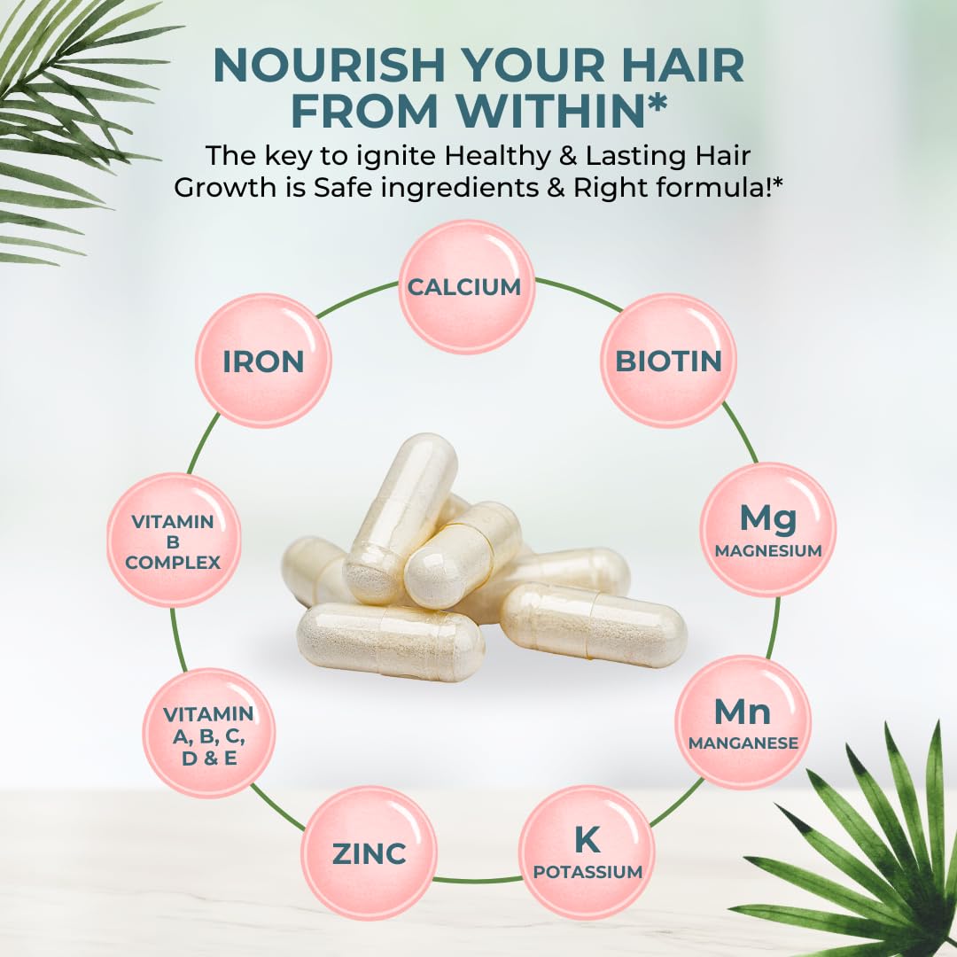 VITAL NUTRITIVE Vital Hair Complex bottle with capsules