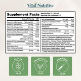 VITAL NUTRITIVE Vital Hair Complex capsules with a measuring spoon