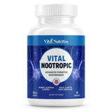 VITAL NUTRITIVE Vital Nootropic capsule bottle front view