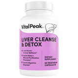 Vital Peak Liver Extracts Supplement front view with packaging