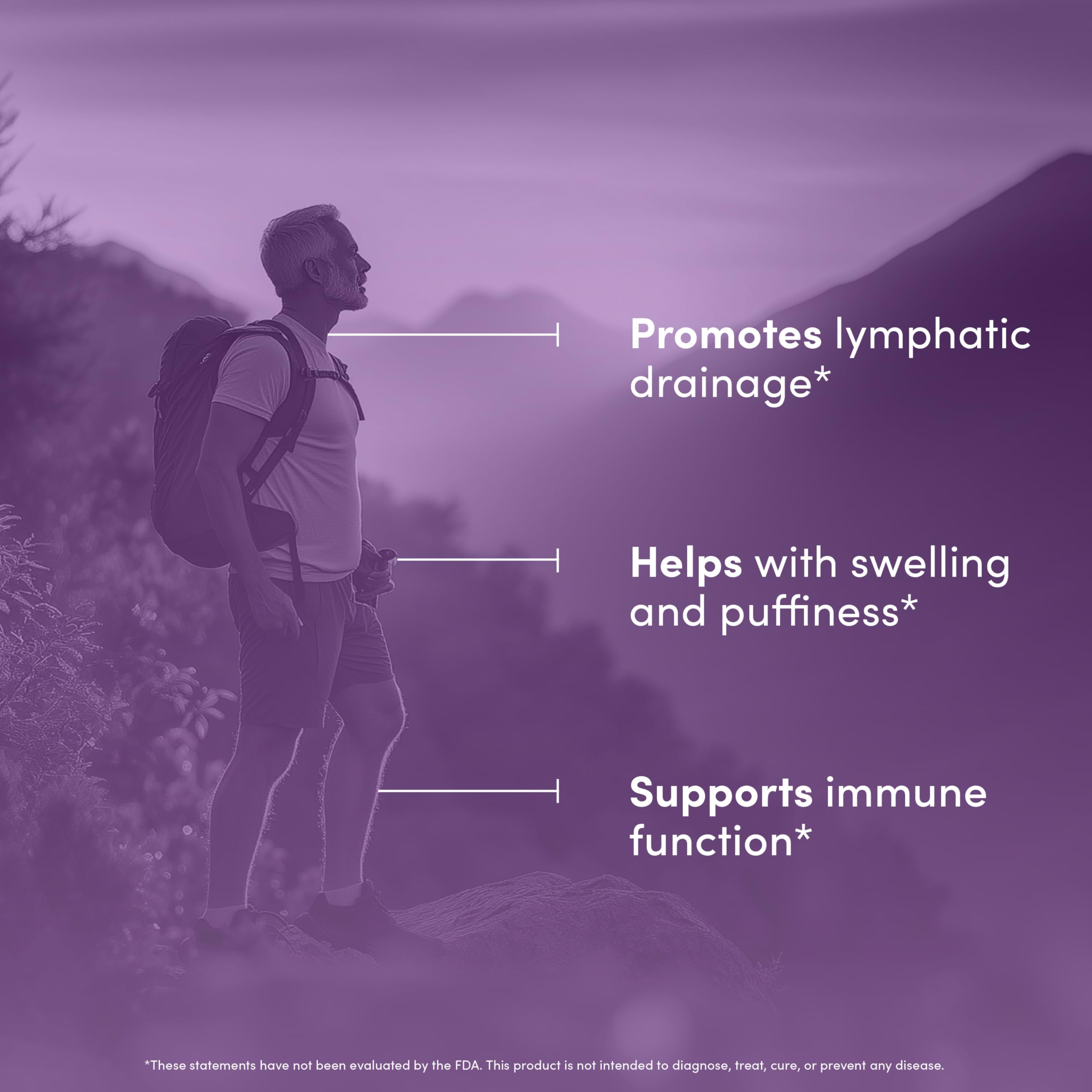 Vital Peak Lymph Peak Bromelain Supplement ingredients list