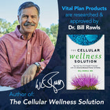 Vital Plan HPA Balance Adrenal Support Supplement bottle on a table