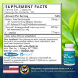 Vital Plan HPA Balance Adrenal Support Supplement side view