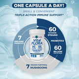 Vital Planet daily wellness Biome Probiotic bottle side view