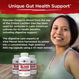 Vital Planet Dragon’s Blood 500mg capsules label close-up