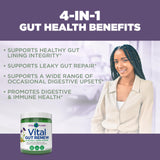 Vital Planet Gut Renew L-Glutamine Powder 195g ingredients list