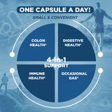 Vital Planet Men’s Daily Probiotic 60 Billion CFU capsule close-up