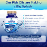 Vital Planet Omega-3 Fish Oil Supplement 1350mg packaging