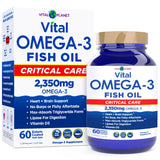 Vital Planet Omega-3 Fish Oil Supplement 2350mg front view