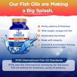 Vital Planet Omega-3 Fish Oil Supplement 2350mg packaging