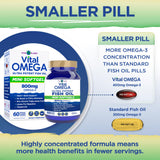 Vital Planet Omega-3 Mini Softgels 800mg packaging