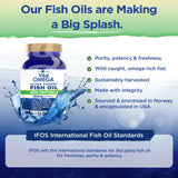 Vital Planet Omega-3 Mini Softgels 800mg softgel close-up