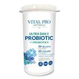 Vital Planet Prebiotic Supplement front view showing packaging