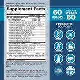 Vital Planet Ultra Daily Probiotic 60 Billion CFU side view