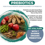 Vital Planet Ultra Daily Probiotic bottle with measuring spoon