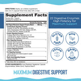 Vital Planet Vital daily Ultra Max Multi-Enzyme Capsules side view