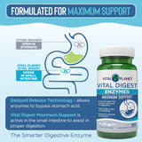 Vital Planet Vital daily Ultra Max Multi-Enzyme Capsules with measuring spoon