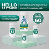 Vital Planet Vital Flora Men 55+ Daily Probiotic packaging