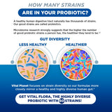 Vital Planet Women 55+ Daily Probiotic on a kitchen counter