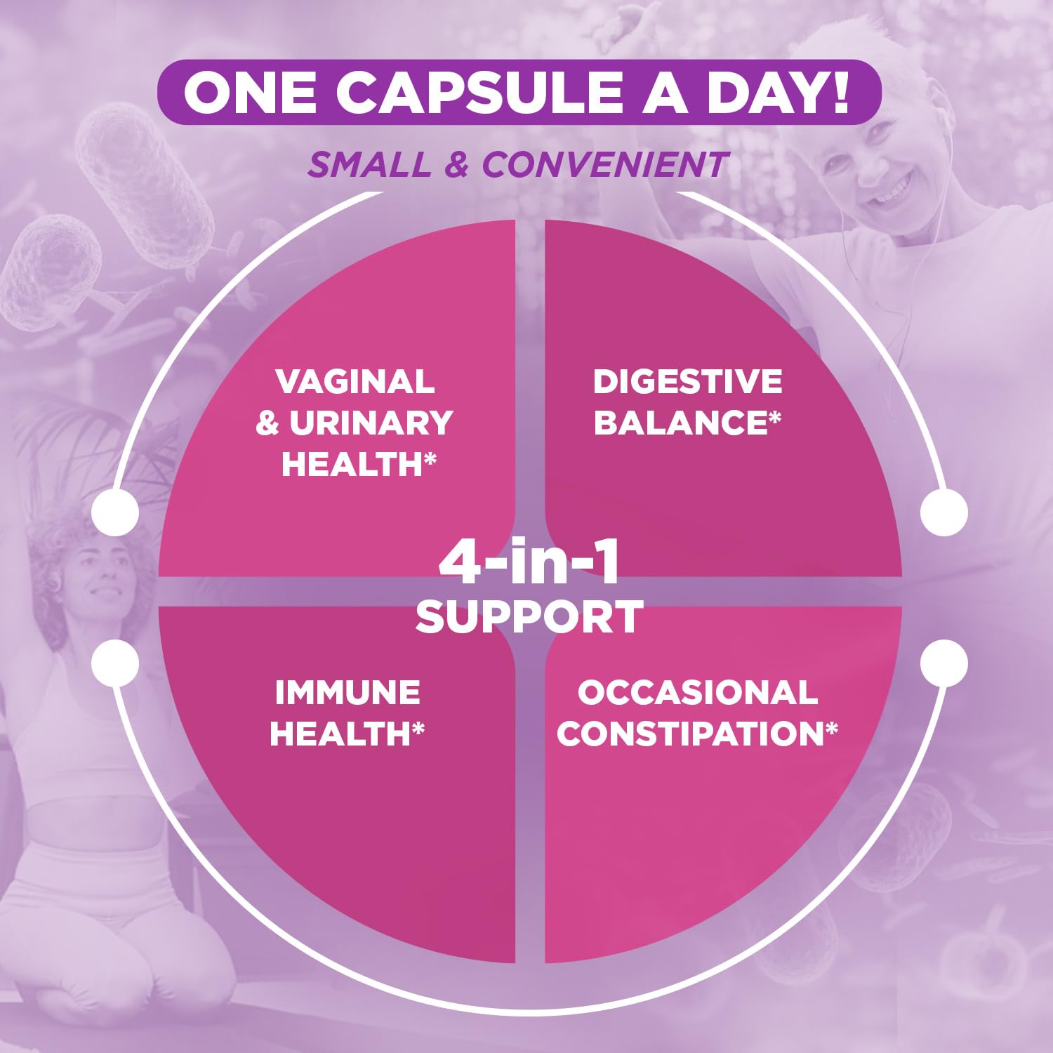 Vital Planet Women 55+ Daily Probiotic packaging