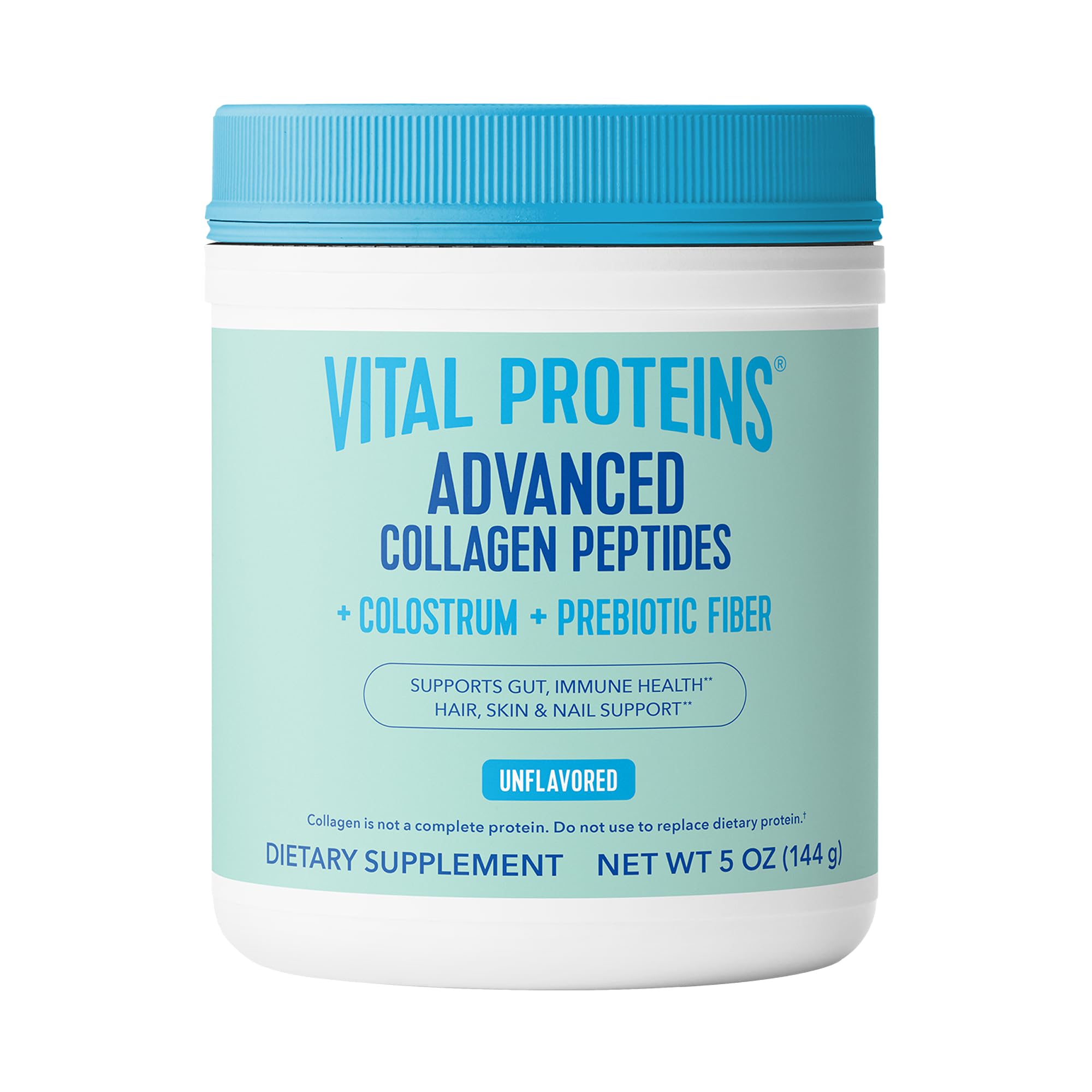 Vital Proteins Advanced Collagen + Colostrum 142g front view