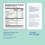 Vital Proteins Advanced Collagen + Colostrum 142g nutritional information