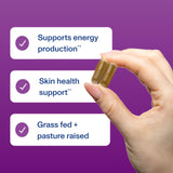 Vital Proteins Beef Liver Supplement 150g with measuring spoon