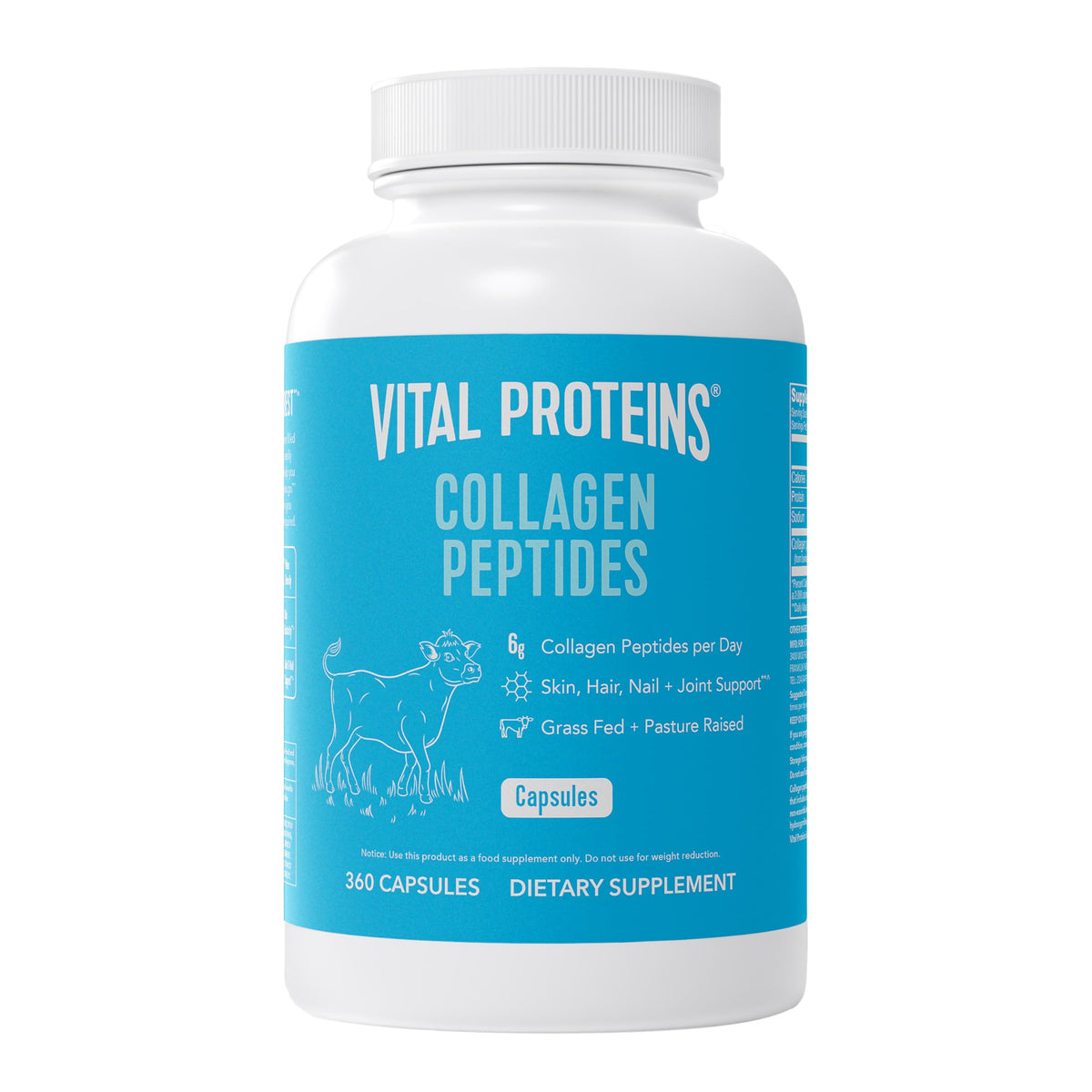 Vital Proteins Collagen Capsules 299g front view
