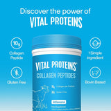 Vital Proteins Collagen Nutritional Supplements 284g back view