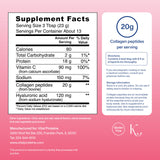 Vital Proteins Collagen Peptides Advanced Strawberry Lemon back view