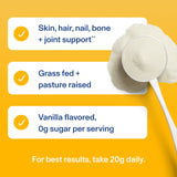 Vital Proteins Collagen Peptides Powder in a smoothie