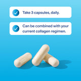 Vital Proteins Colostrum Capsules 100g showing capsule size