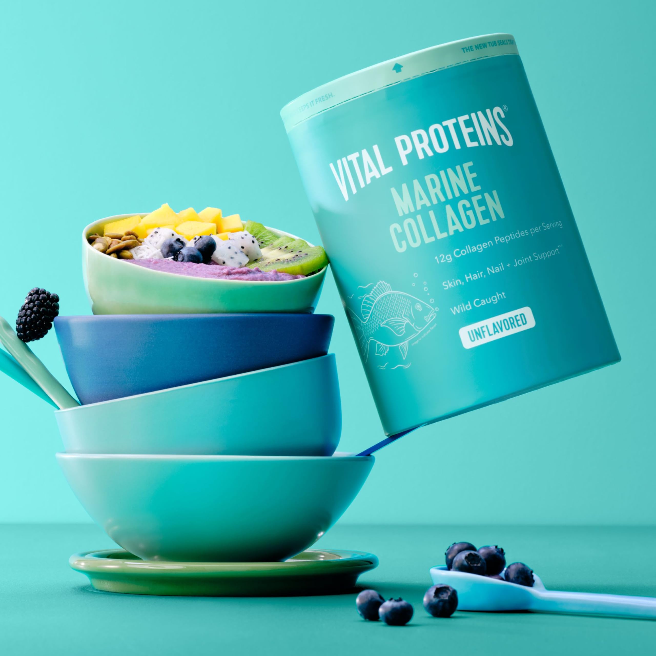 Vital Proteins Marine Collagen Peptides Powder 221g packaging