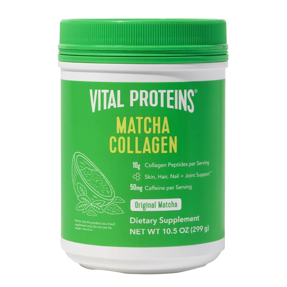 Vital Proteins Matcha Collagen Peptides 298g front view