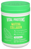 Vital Proteins Matcha Collagen Peptides in a smoothie