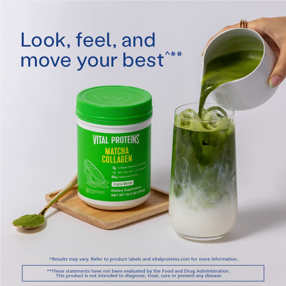 Vital Proteins Matcha Collagen Peptides ingredients list