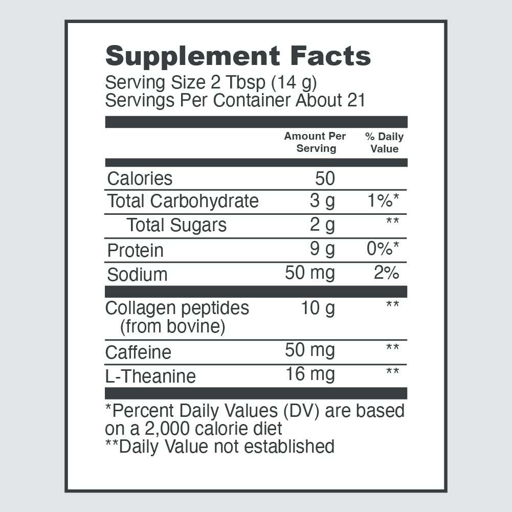 Vital Proteins Matcha Collagen Peptides packaging side view