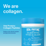 Vital Proteins Unflavoured Collagen Peptides mixed in a smoothie