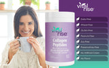 Vital Rise Collagen Powder 335g on a kitchen counter