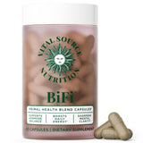 Vital Source Nutrition BiFi Premium Primal Organ Blend capsules in a glass