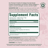 Vital Source Nutrition Creatine + Marine Collagen 181g ingredients list