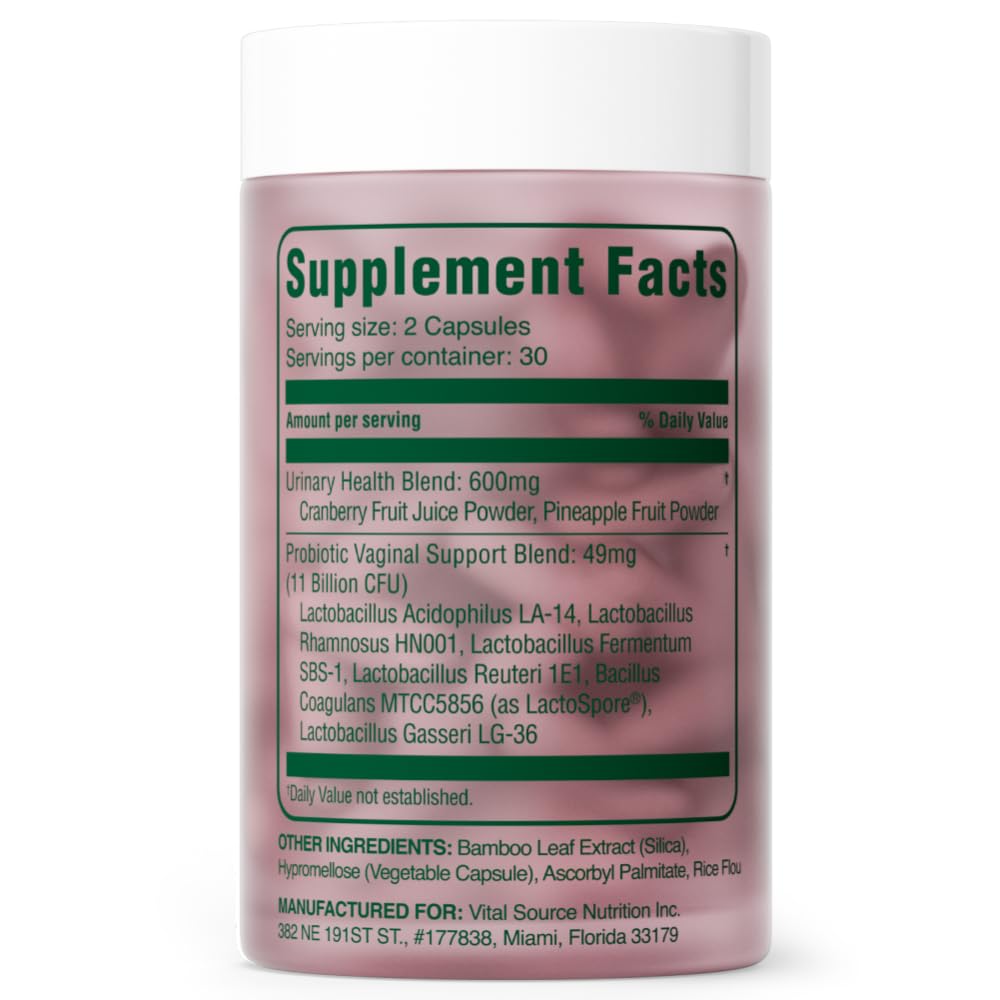 Vital Source Nutrition ViXi Probiotic Blend 200g on a wooden surface