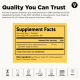 Vital Vitamins Astaxanthin softgels in a lifestyle setting