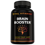 Vital Vitamins Bacopa Monnieri Brain Supplement 60 capsules front view