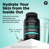 Vital Vitamins Hyaluronic Acid Hydration Complex back view