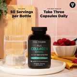 Vital Vitamins Multi Collagen Complex Capsules in a health setting